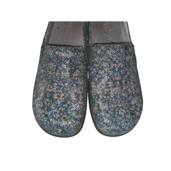 Alegria Womens  Keli Leather Comfort Shoes KEL- 7717 Slip On Clogs sz 37 - Picture 3 of 12